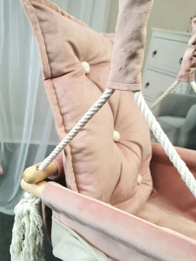 Różowa huśtawka dla dziewczynki C6-H91