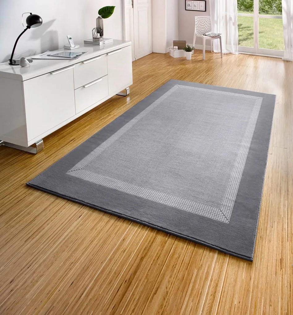 Dywan nowoczesny Basic jasny szary 120 cm x 170 cm