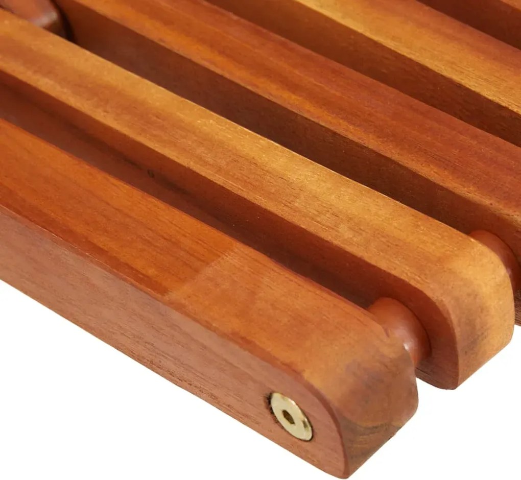 Drewniane krzesło ogrodowe Nolim 2X - brązowe