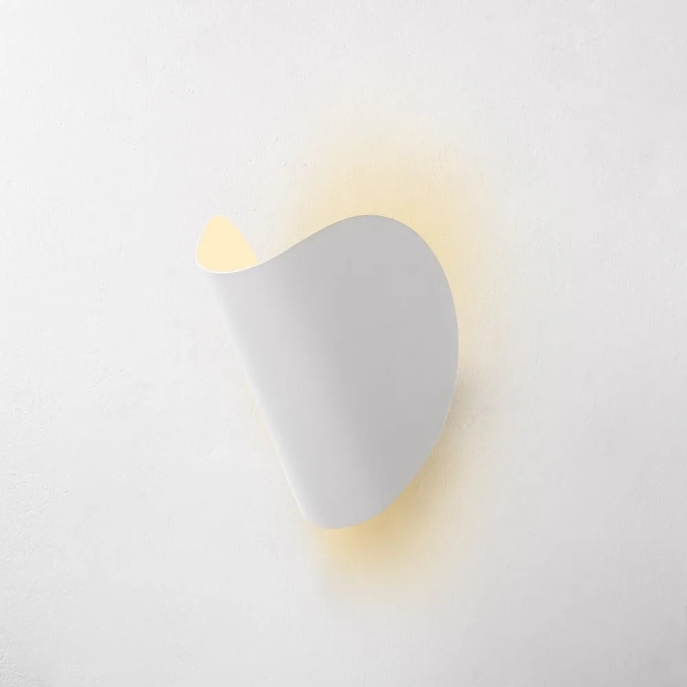 Biały kinkiet LED Heybe – Opviq lights