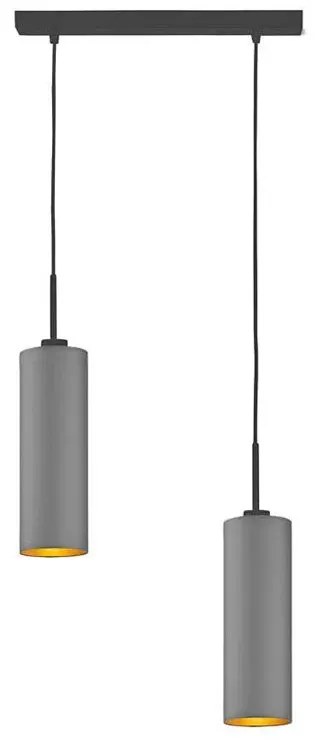 Lampa wisząca nad stół na czarnym stelażu K2-M09