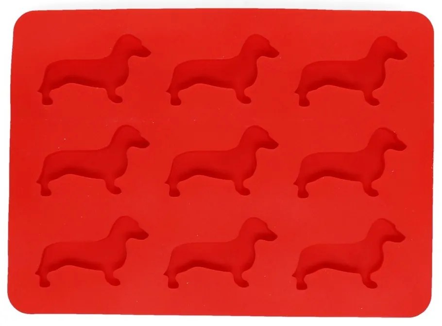 Silikonowa foremka do lodu Sausage Dog – Rex London
