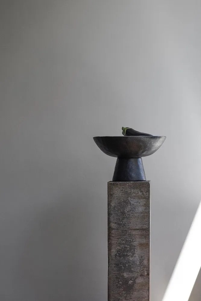 Czarno-kremowa kamionkowa misa ø 31,5 cm By Hand – Mette Ditmer Denmark