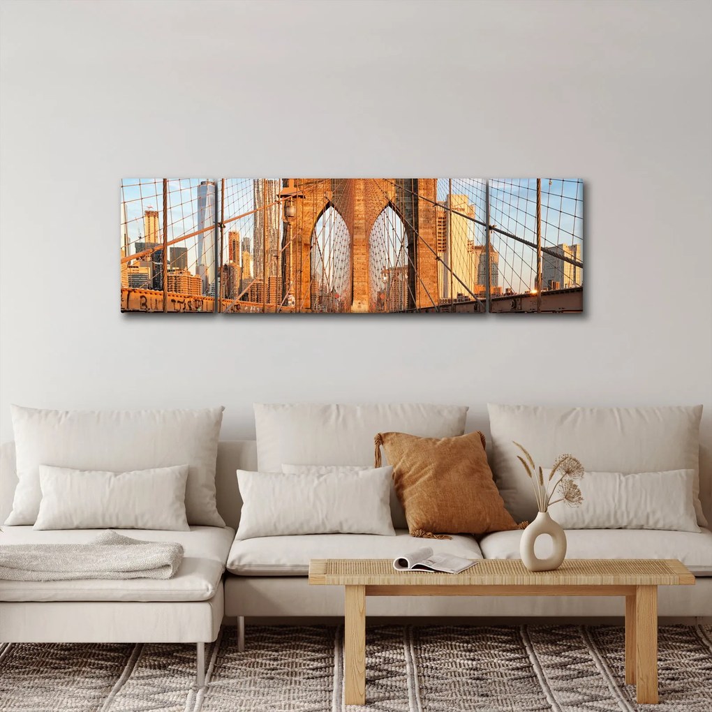 Obraz - Most Brookliński (170x50 cm)