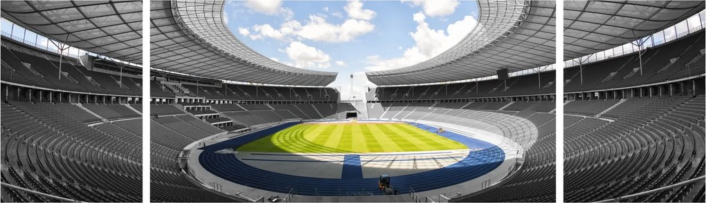 Obraz - stadion piłkarski (170x50 cm)