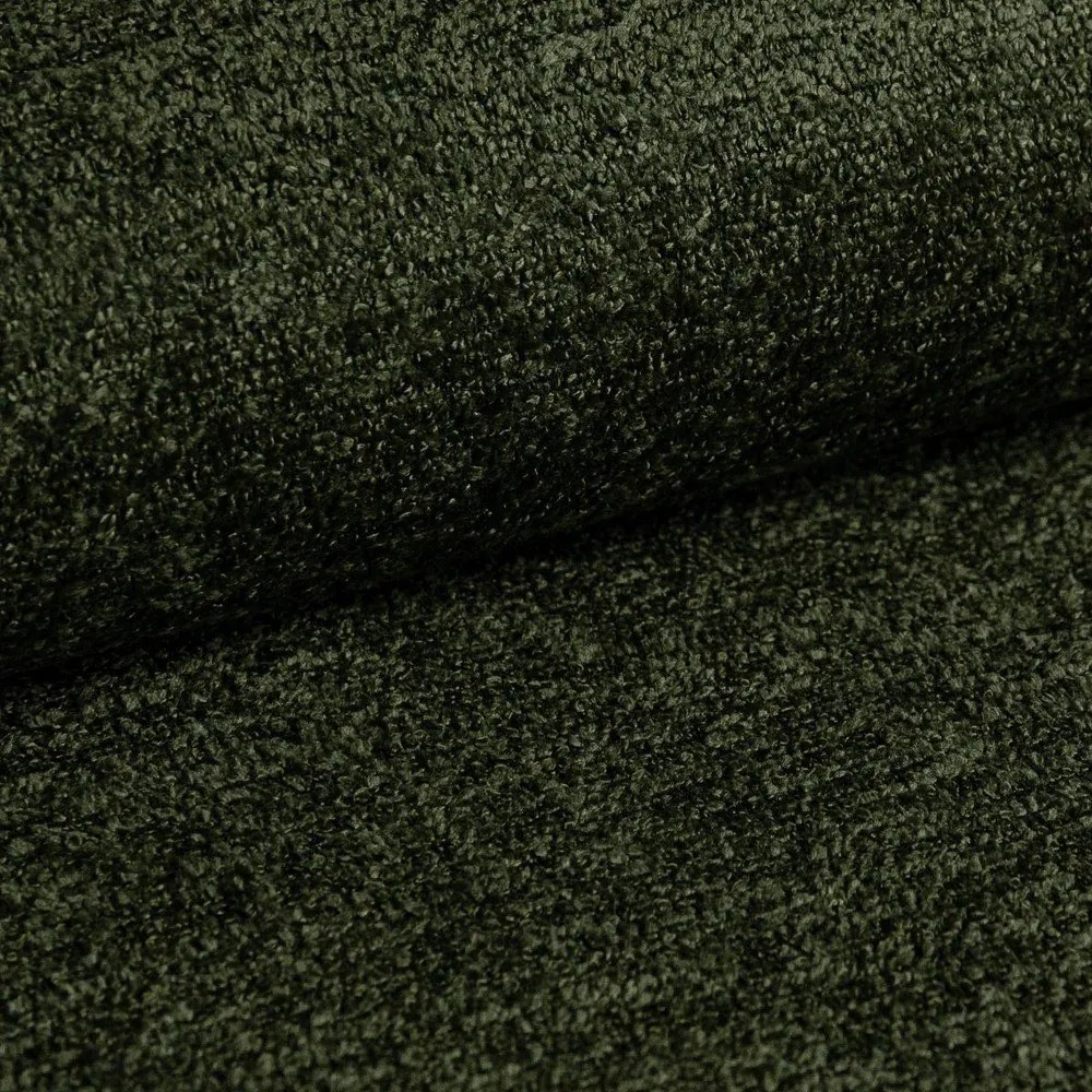 Zielona sofa z tkaniny szenilowej 224 cm Copenhagen – Scandic