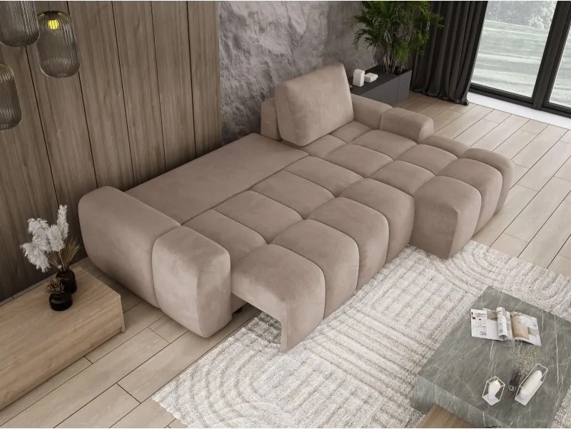 Narożnik MAILO system DL z pojemnikiem i funkcją spania WERSAL