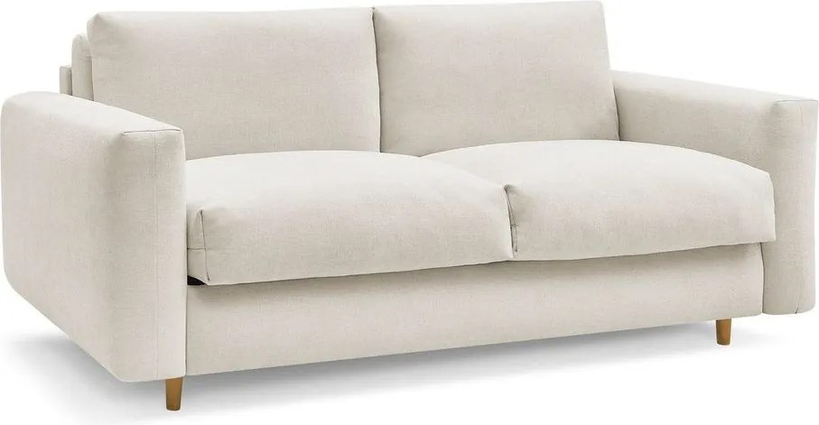 Beżowa sofa do spania/rozkładana 220 cm Cocoone – Bobochic Paris