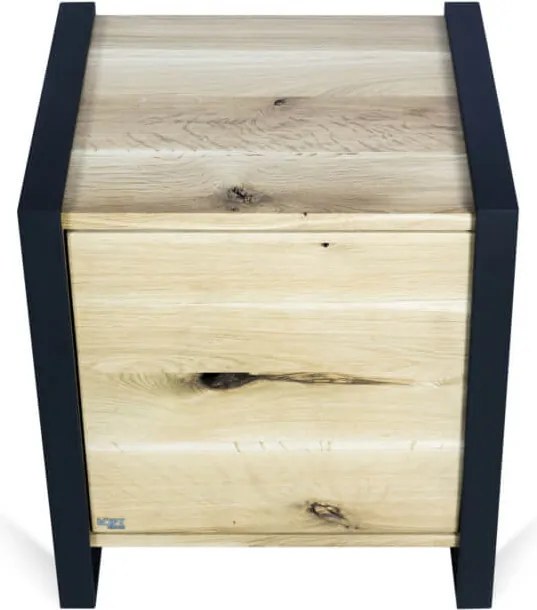 Drewniana szafka nocna Night Frame
