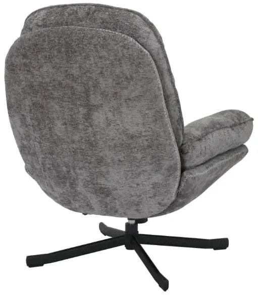 Fotel do salonu HARPER szary obracany SIGNAL
