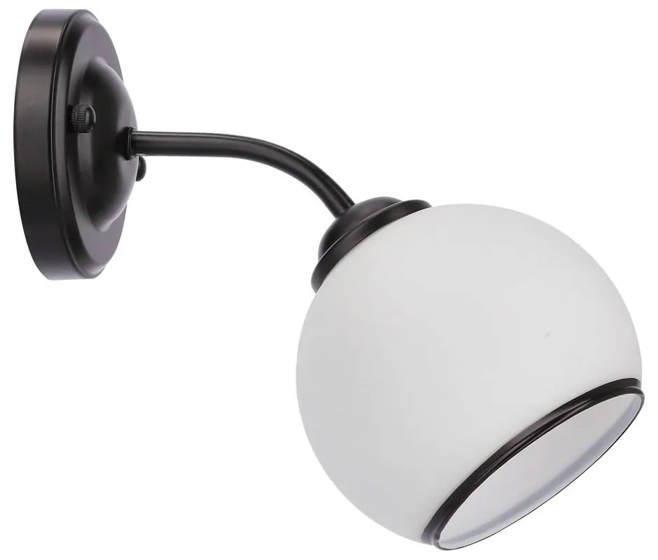Czarno-biały kinkiet Marinen – Candellux Lighting