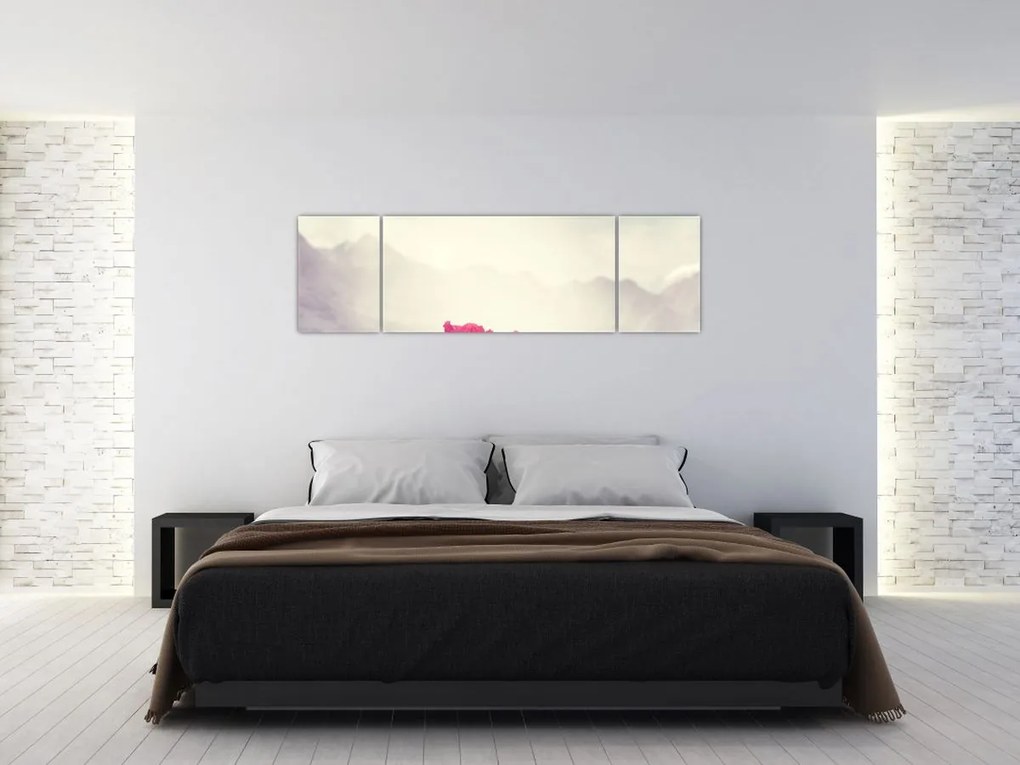 Obraz - Maki (170x50 cm)