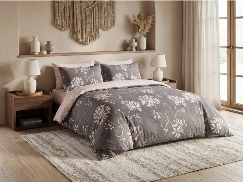 PrzytulneMieszkanie.pl PrzytulneMieszkanie.pl Bawełniana pościel SILMORA wzorzysta Rozmiar pościeli: 70 x 90 cm | 140 x 200 cm