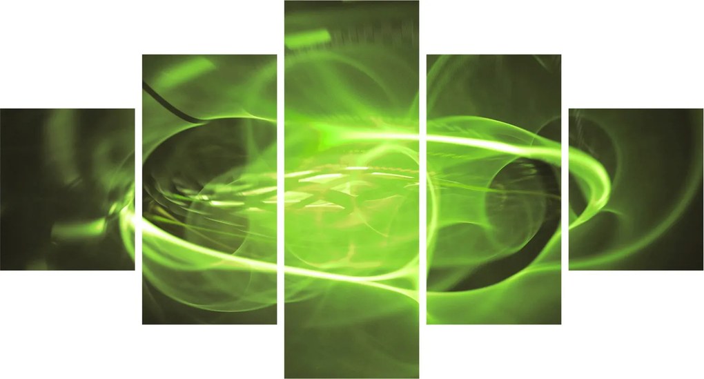 Nowoczesny abstrakcyjny obraz (125x70 cm)
