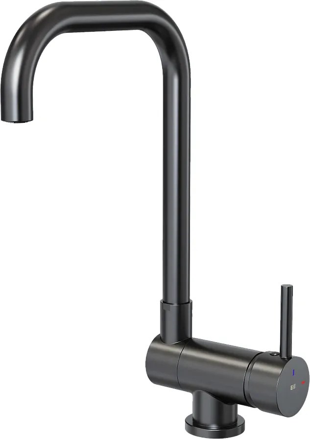 New Oslo bateria zlewozmywakowa składana metaliczny szary