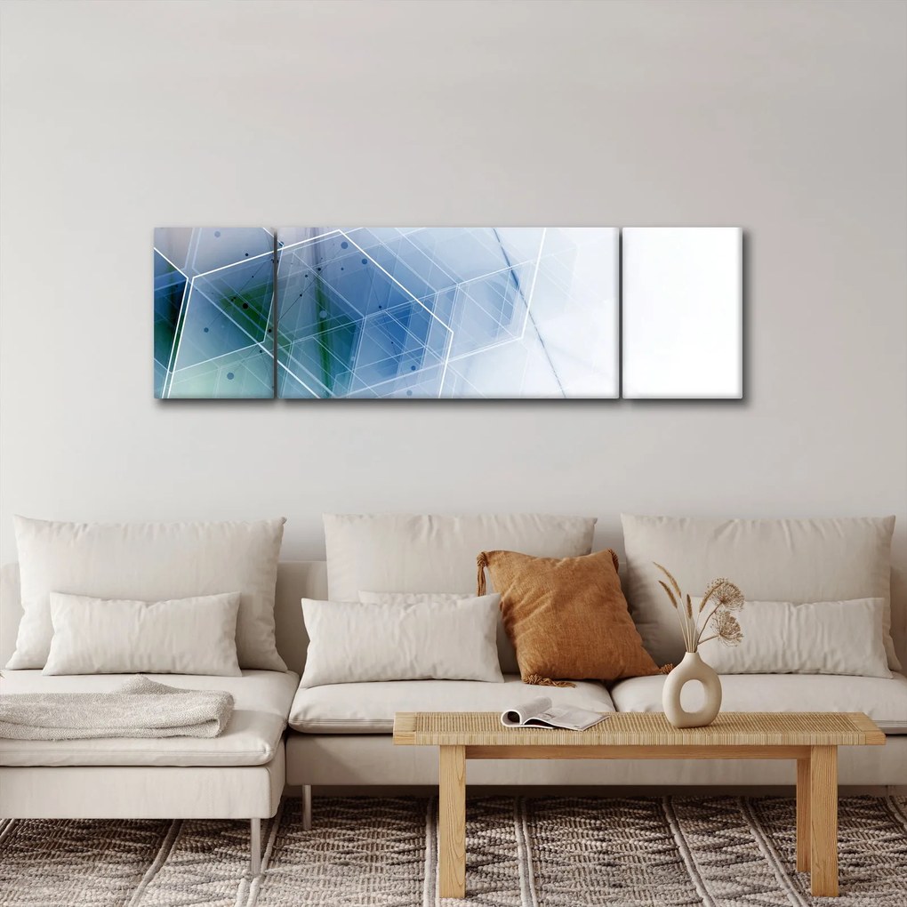 Obraz - Kształty geometryczne (170x50 cm)