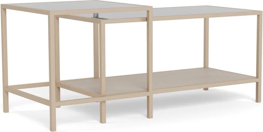 Szare stalowe stoliki zestaw 2 szt. 50x90 cm Seaford – Actona