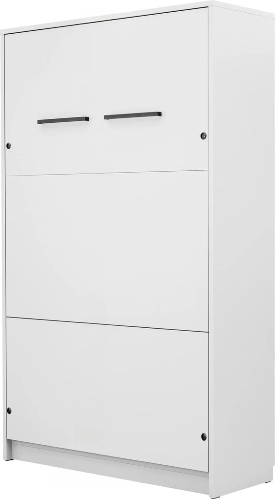 Półkotapczan pionowy Genius 140x200 z biurkiem - biały mat