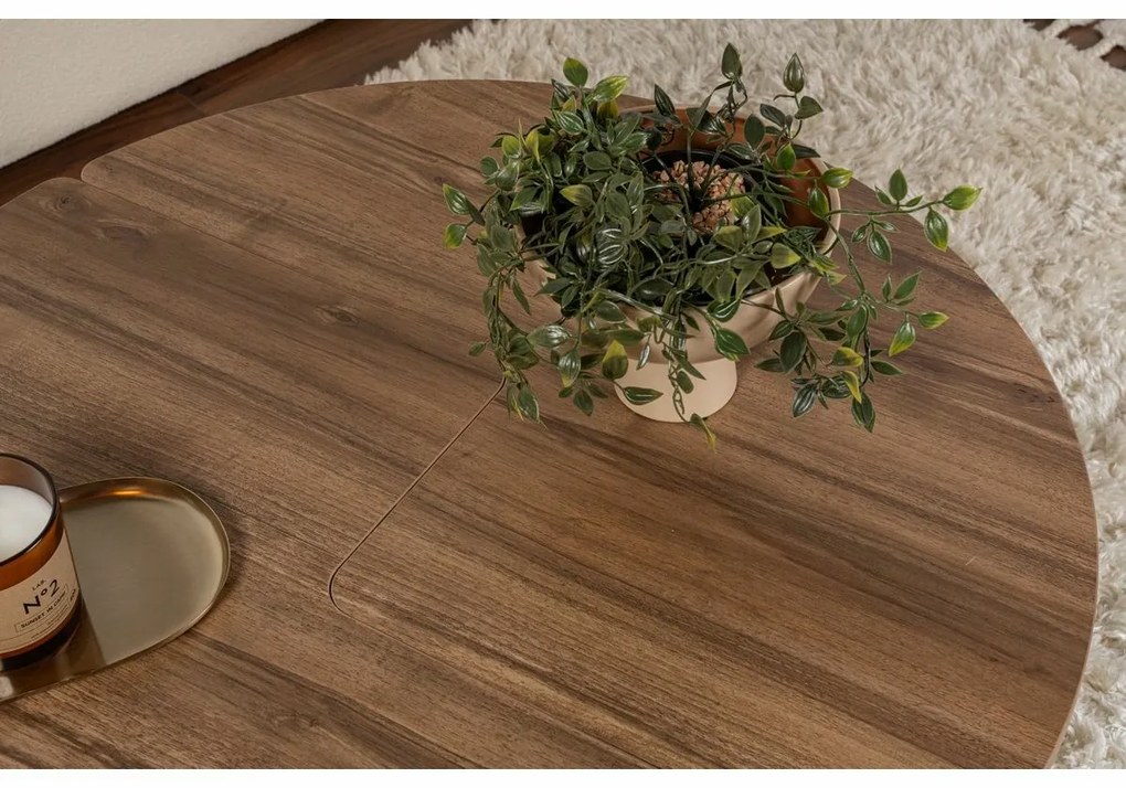 Stolik konferencyjny Moira Walnut