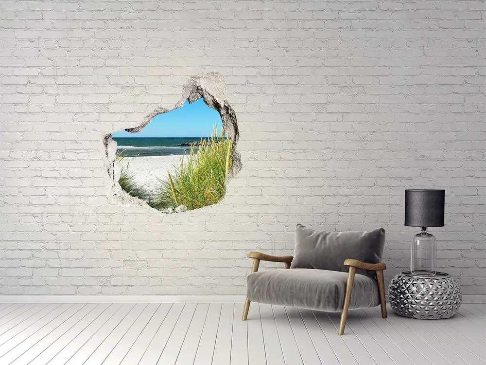 naklejka fototapeta 3D widok Nadmorskie wydmy