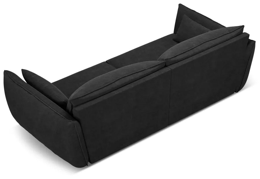 Ciemnoszara sofa 208 cm Vanda – Mazzini Sofas