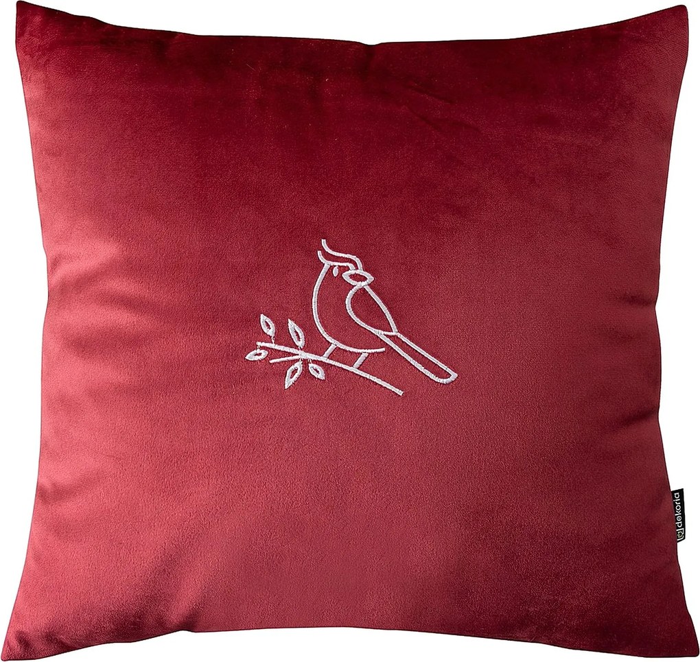 Poszewka na poduszkę Bird on Branch 43x43 cm