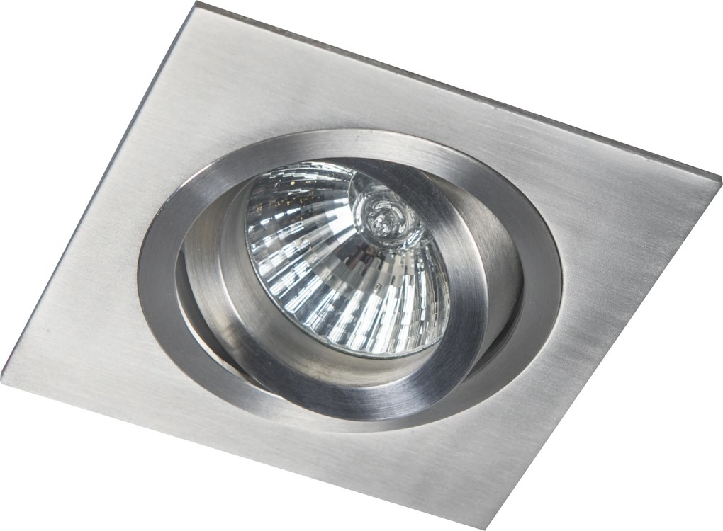 Zestaw 6 reflektorów wpuszczanych stalowych z możliwością regulacji - Lock 1