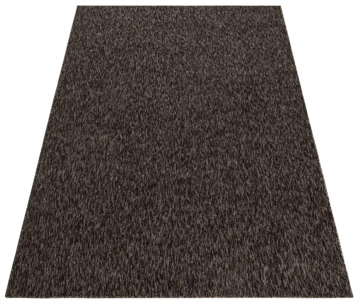 Dywan wykładzinowy na filcu Nizza brązowy melanż 200 cm x 290 cm
