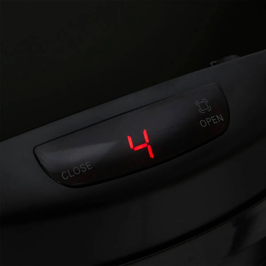 Automatyczny kosz na śmieci ze stali nierdzewnej, bezdotykowy, 42l