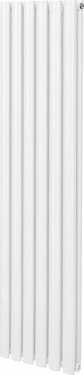 Grzejnik kolumnowy owalny – 1600 mm x 360 mm – biały