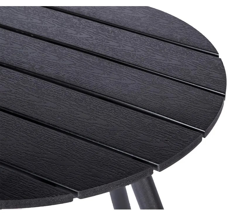 Szary stół ogrodowy Bonami Essentials Lounge, ø 51 cm