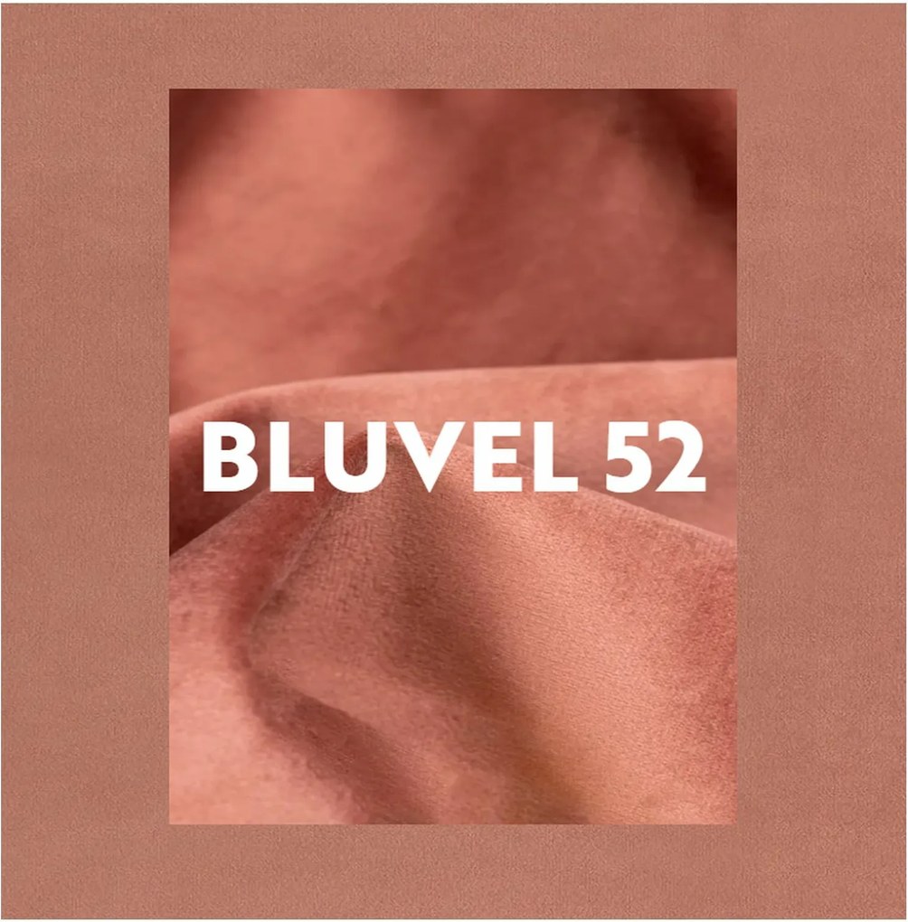 Fotel biurowy ROSE VELVET, staroróżowy