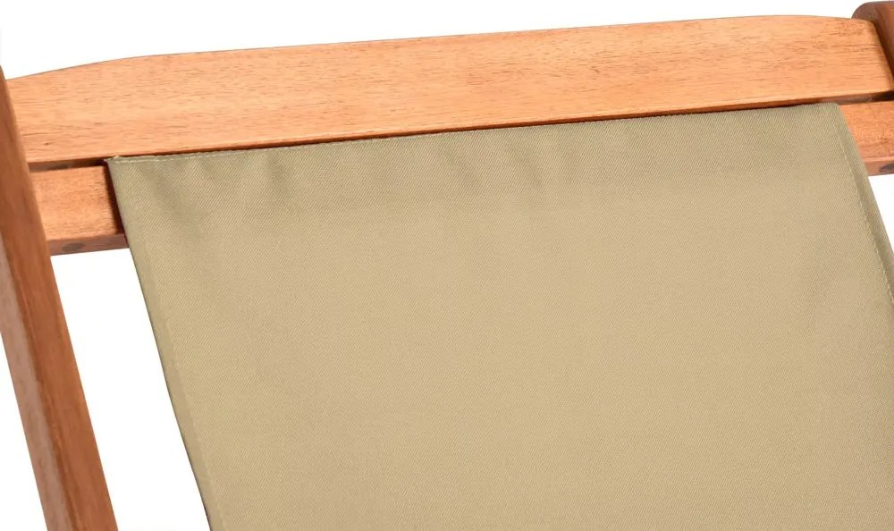 Leżak ogrodowy SIENA, 94x60x94cm, beżowa Jurhan