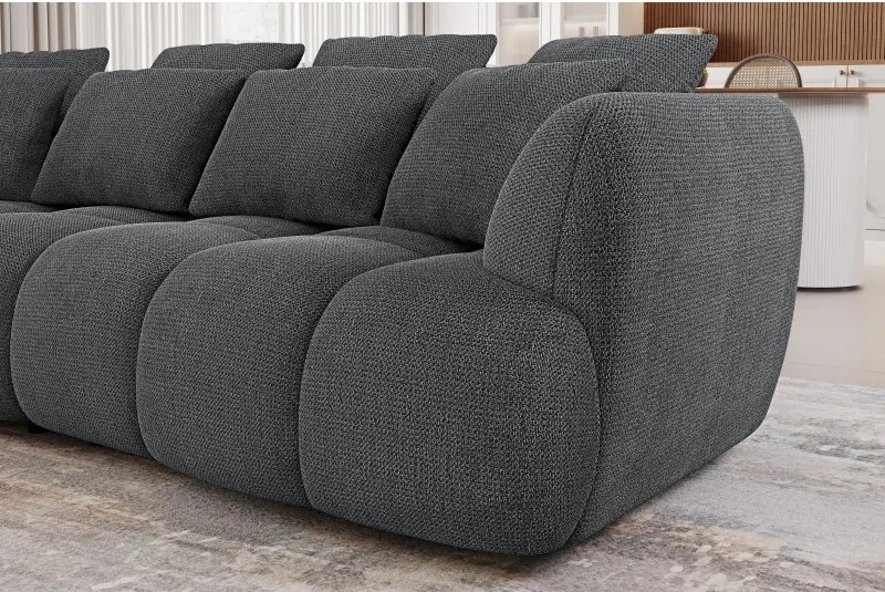 SOFA Kanapa BESSO wolnostojąca w tkaninie ARTICO 07