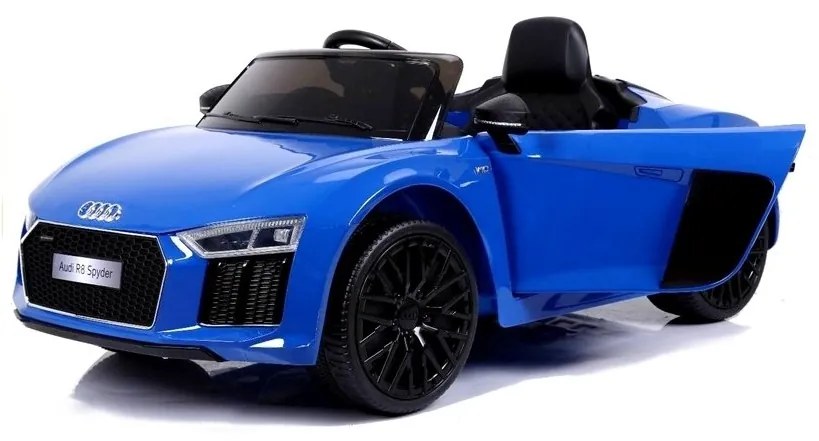 Auto na akumulator audi r8 niebieskie lakierowane
