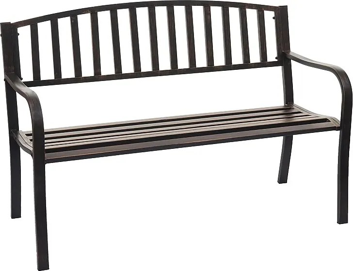 Ławka ogrodowa MCW-F43,  zabytkowy brąz