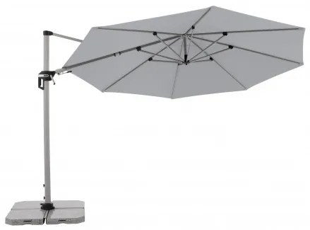 ACTIVE 370 cm - wahadłowy parasol ogrodowy z drążkiem bocznym : Substancja Desen - 827