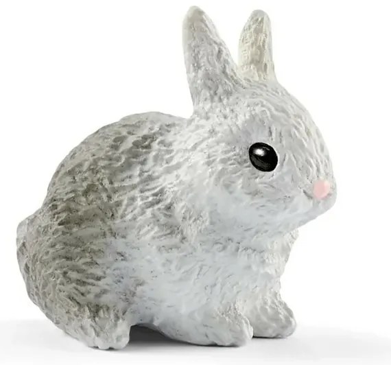 Schleich 42420 Klatka dla królików ze zwierzętamii akcesoriami, 25 x 11 x 16 cm