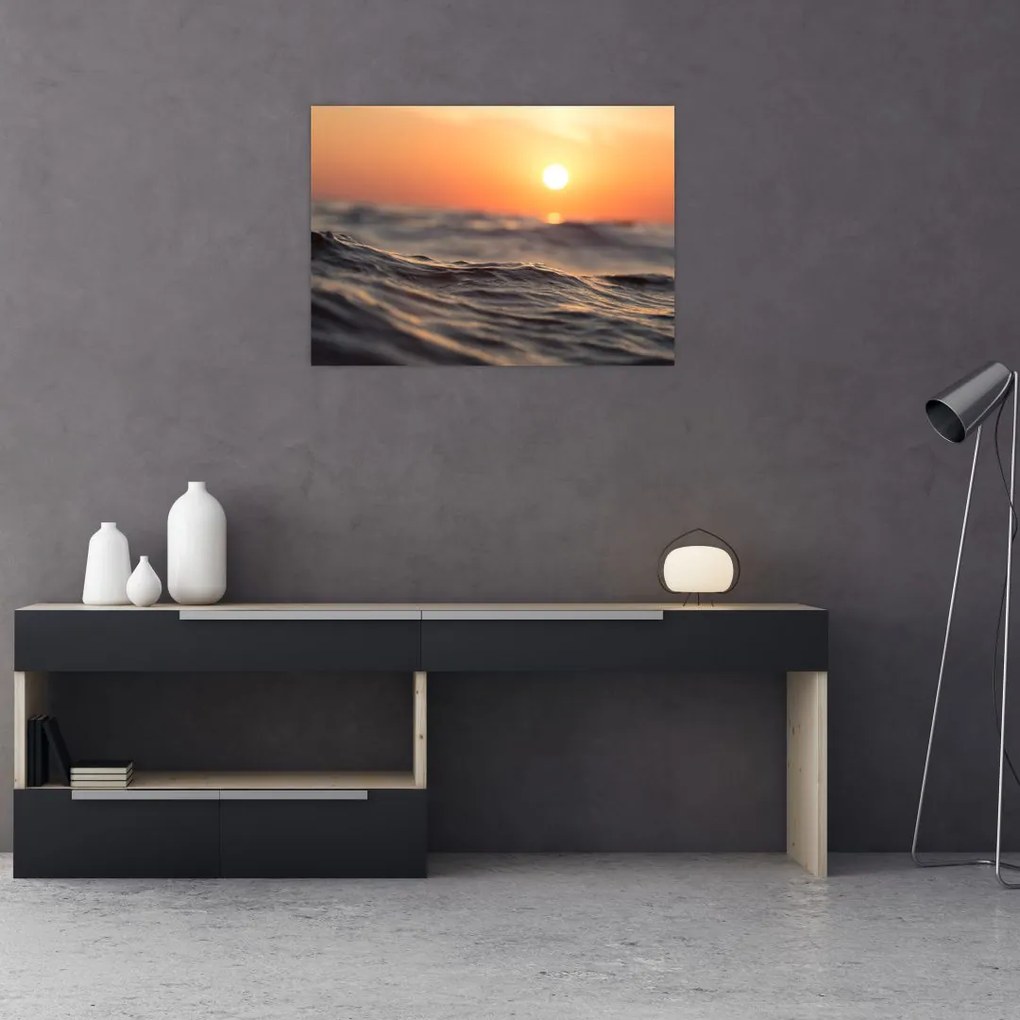 Obraz powierzchni wody (70x50 cm)