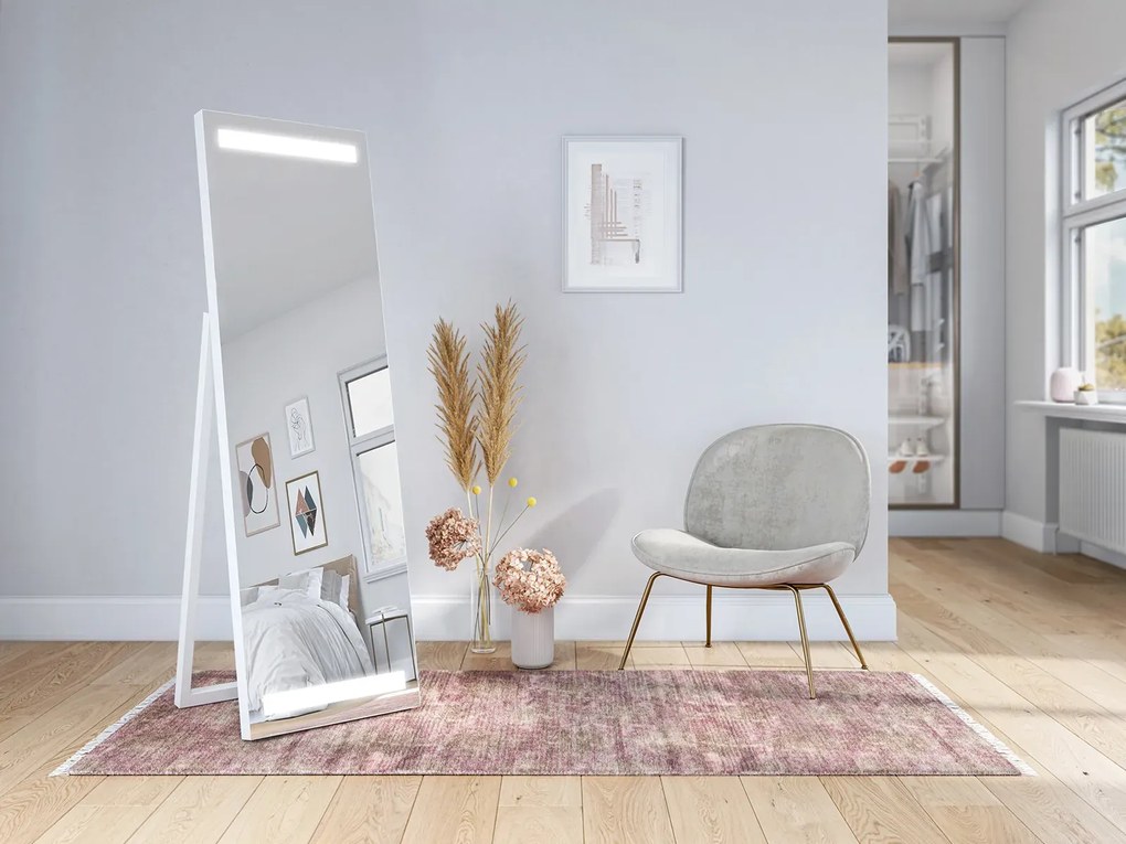 Lustro stojące NEBULO 70x160 z oświetleniem LED EXCLUSIVE MIRADO