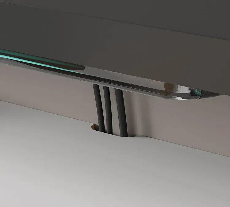 Biała Półka Ścienna Pod Tv H0-W40