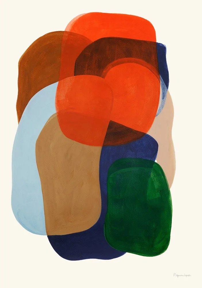 Plakat 50x70 cm Big Hug – Berit Mogensen Lopez – The Poster Club