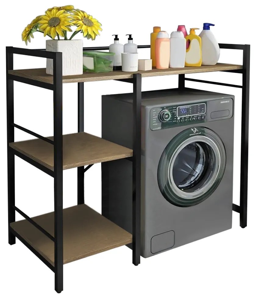 Regał nad pralką BARNET, dąb