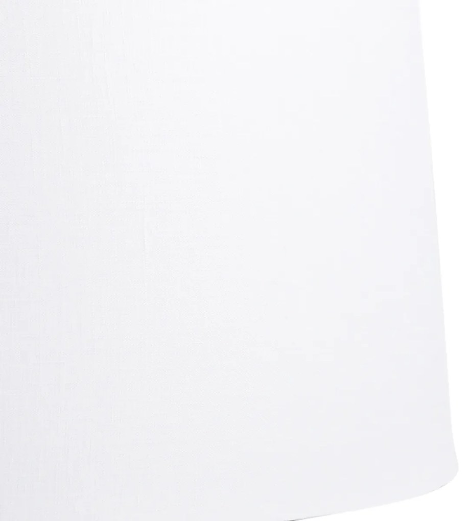 Abażur z lnu biały 45 cm