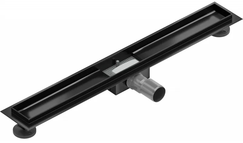 Mexen Flat korpus do odpływu liniowego 70 cm, czarny - 1715070