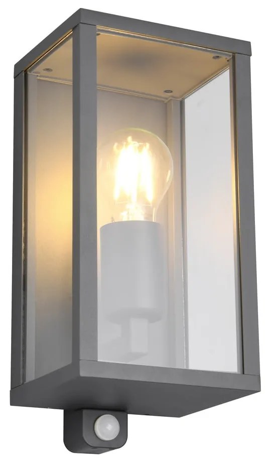 Lampa zewnętrzna z czujnikiem ruchu (wysokość 29 cm) Garonne – Trio