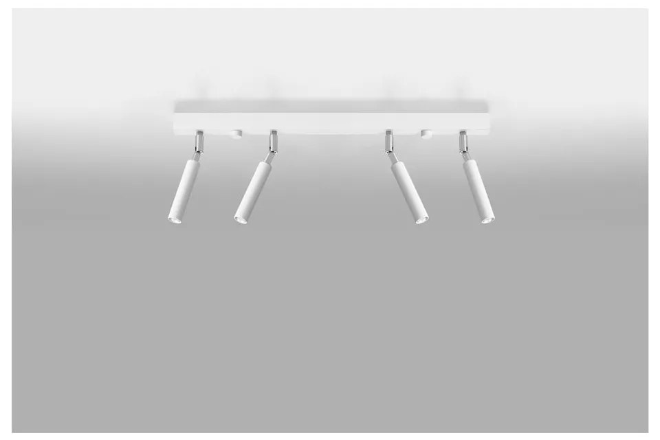 Biała lampa sufitowa Nice Lamps Tiden Quatro