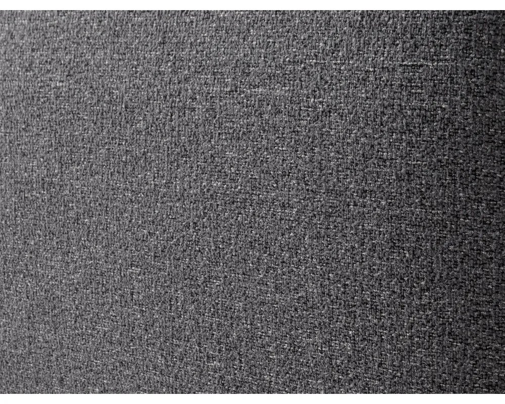 Antracytowe tapicerowane łóżko dwuosobowe bez stelaża 140x200 cm Primo – Meise Möbel