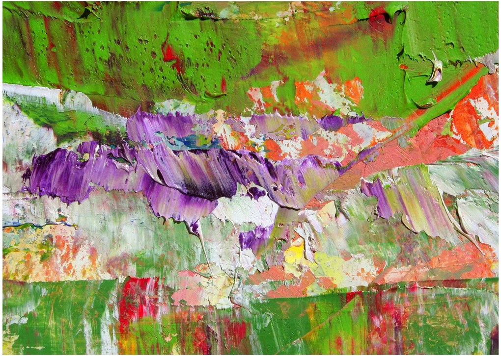 Obraz abstrakcji - malarstwo (70x50 cm)