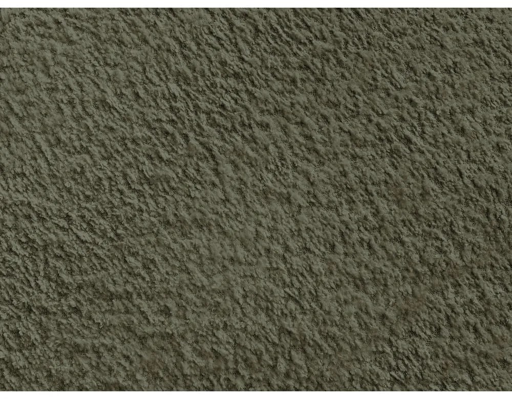 Zielony narożnik z materiału bouclé (lewostronny/z szezlongiem) Annecy – Bobochic Paris